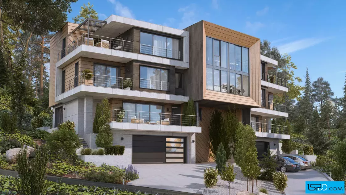 Двуфамилна сградав в с. Лозен