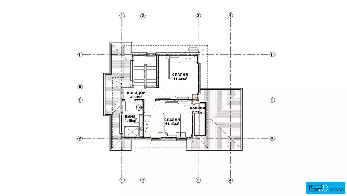 План на втори етаж