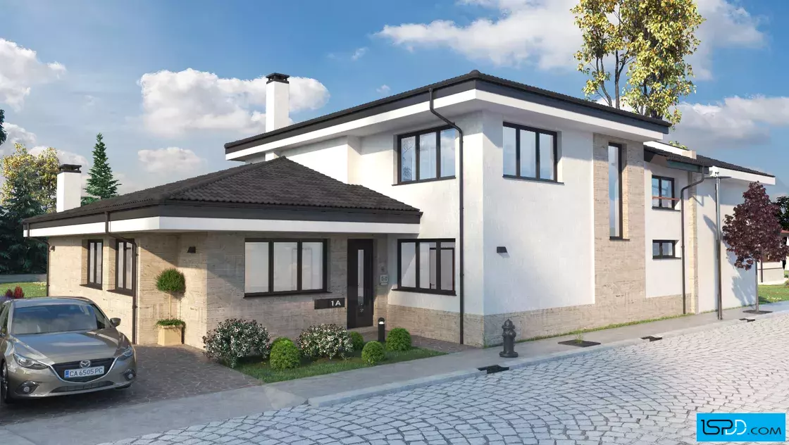 Проект на къща в гр. Ботевград