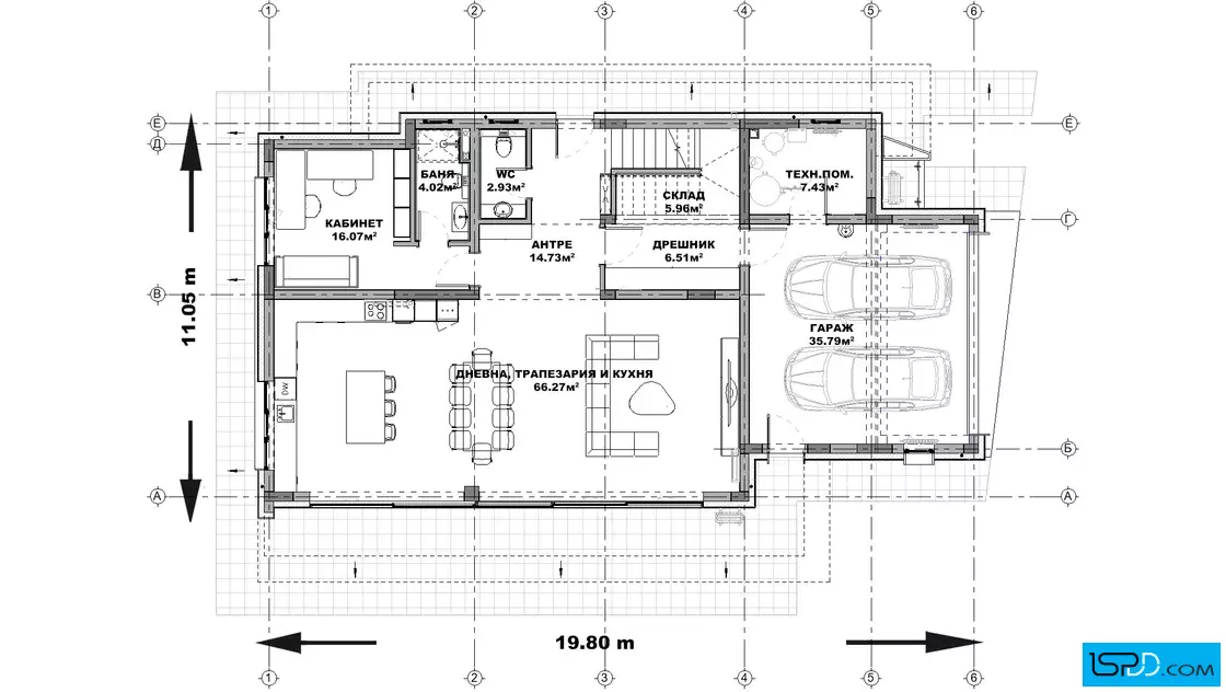План на първи етаж