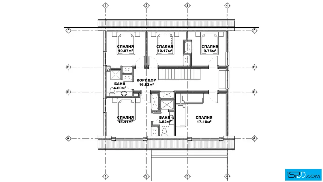 План на втори етаж