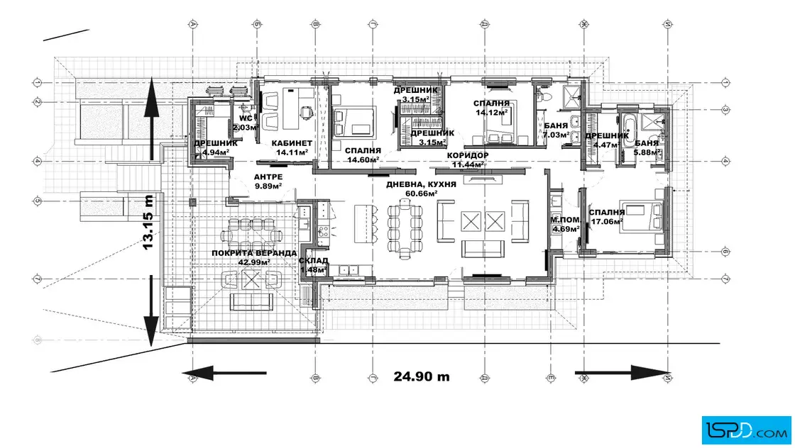 План на първи етаж