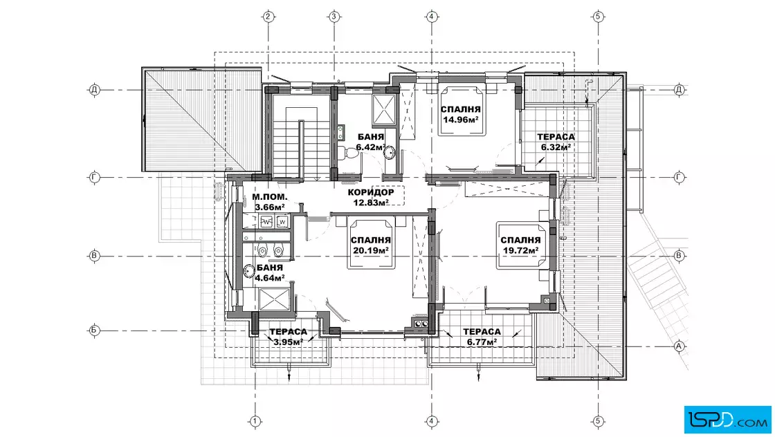 План на втори етаж