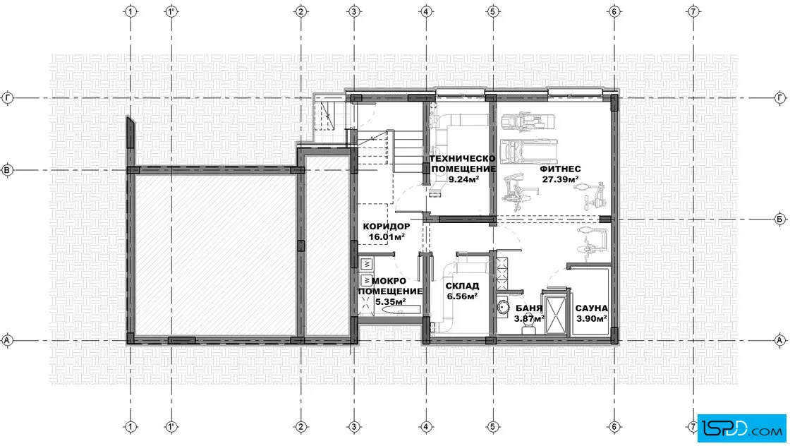 План на подземен етаж