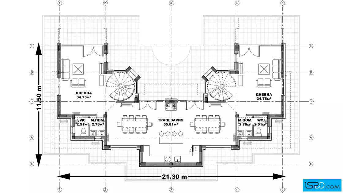 План на първи етаж