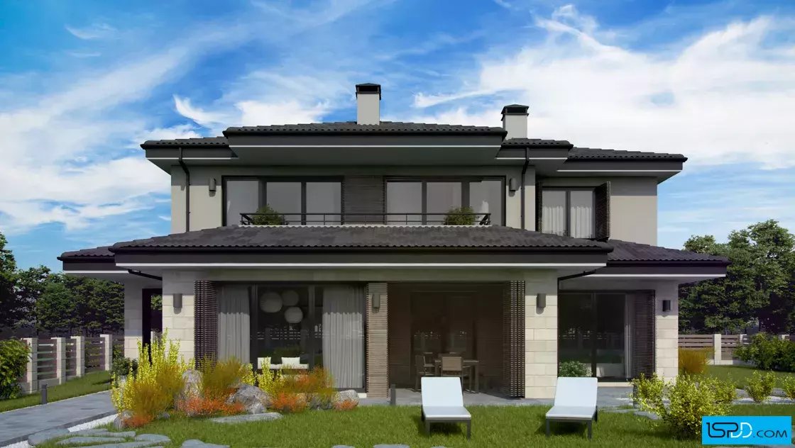 Проект на къща в гр. Мартен