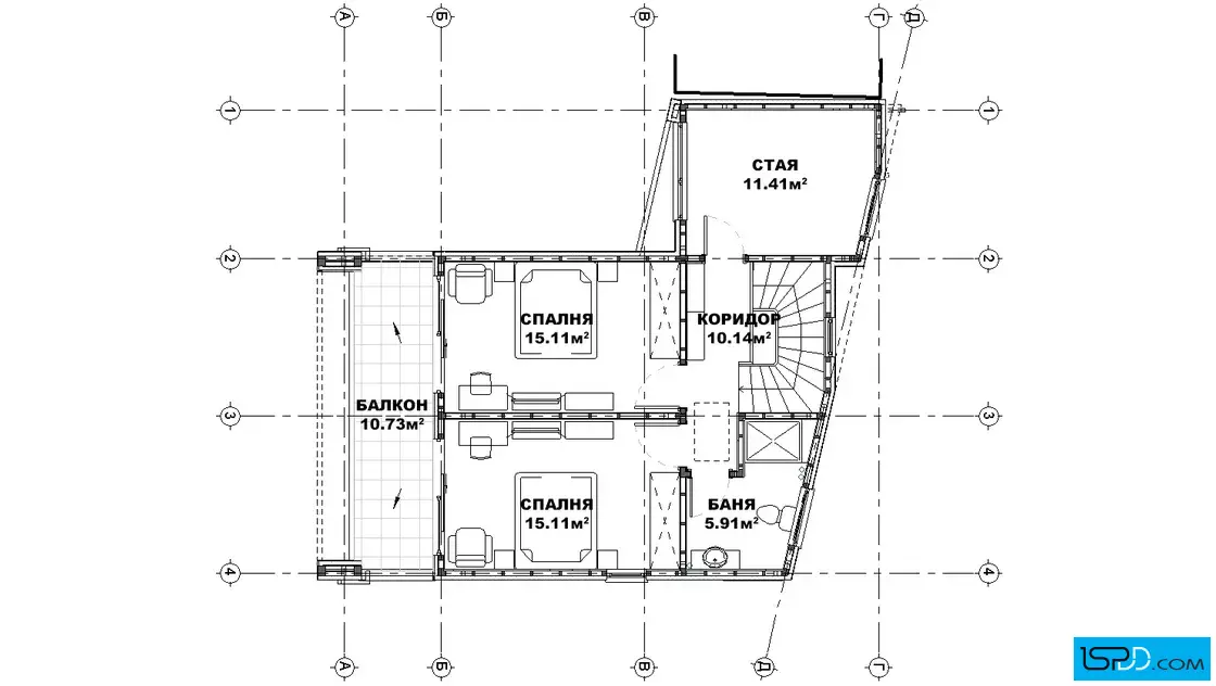 План на втори етаж