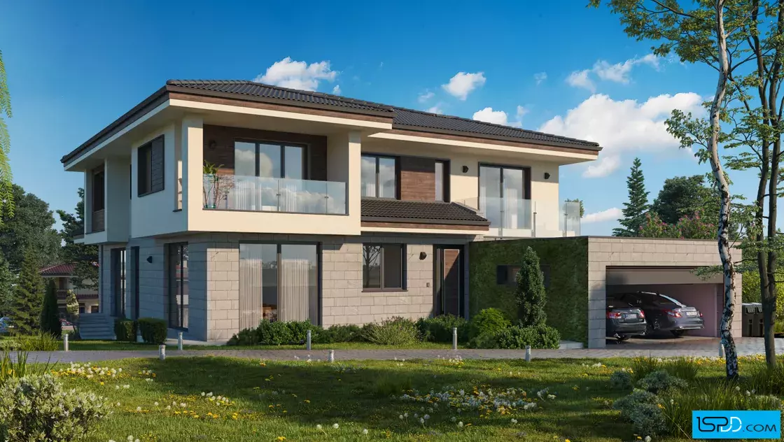 Проект на къща в с. Бистрица