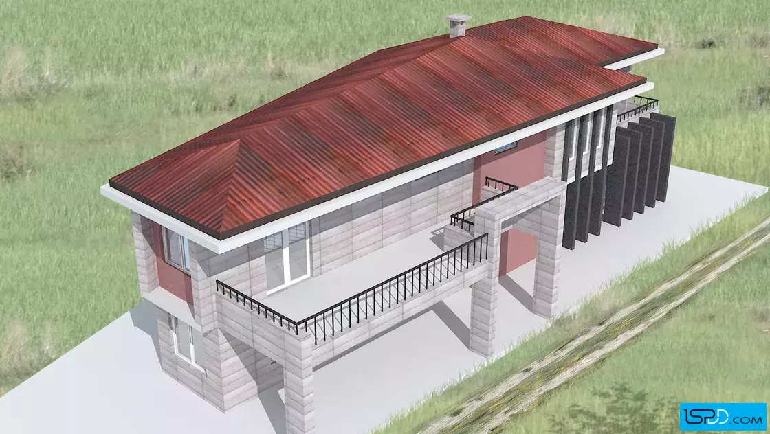 Еднофамилна къща в Нигерия