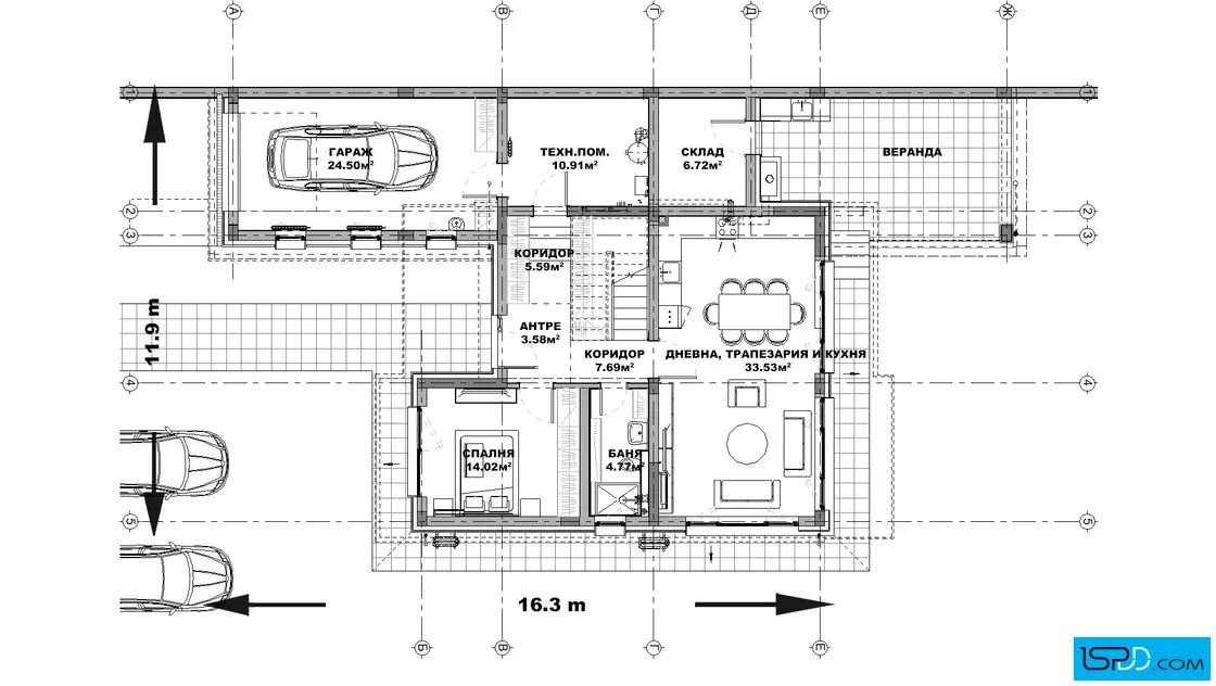 План на първи етаж