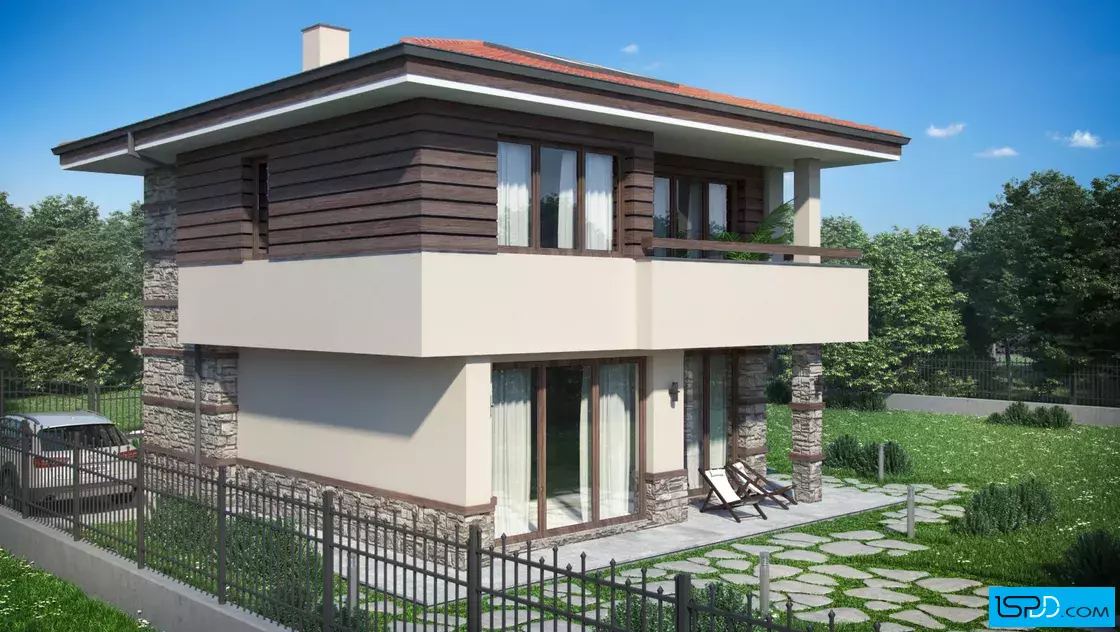 Проект на къща в гр. Перник
