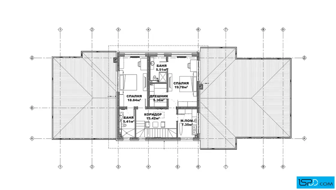 План на втори етаж