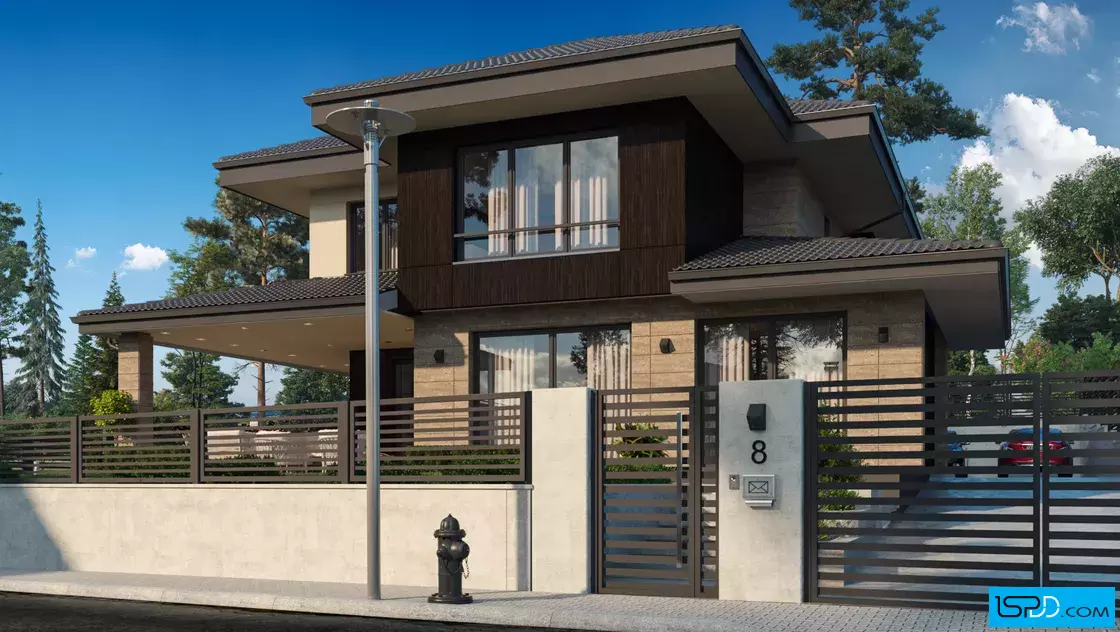 Проект на къща във в.з Горна Баня