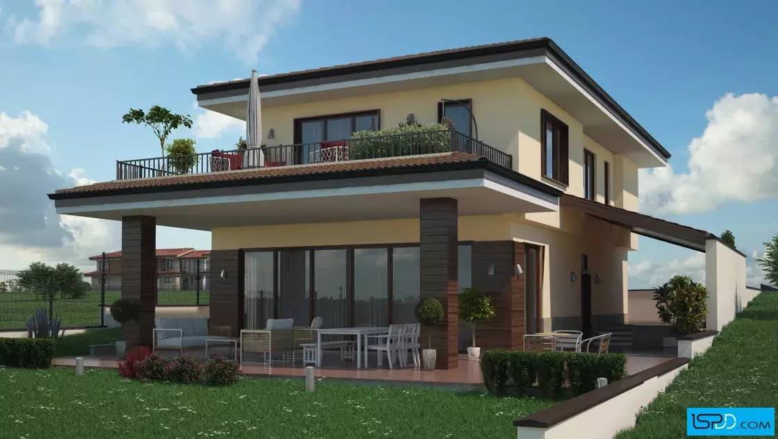 Проект на къща в общ. Елин Пелин