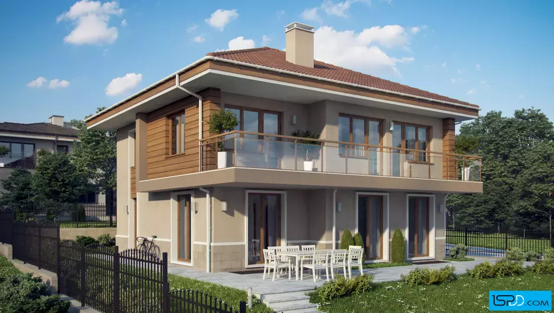 Проект на къща в общ. Бургас