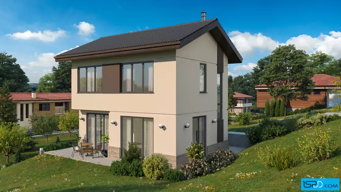 Проект на къща в с. Горна Малина