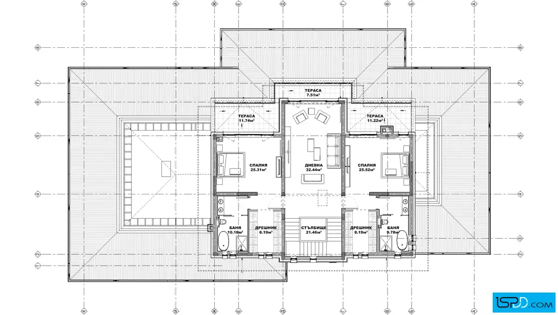 План на втори етаж