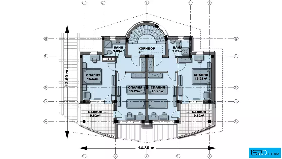 План на втори етаж