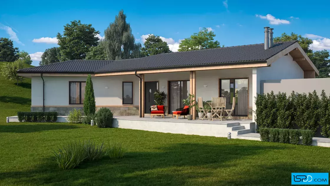 Проект на къща в с. Оходен