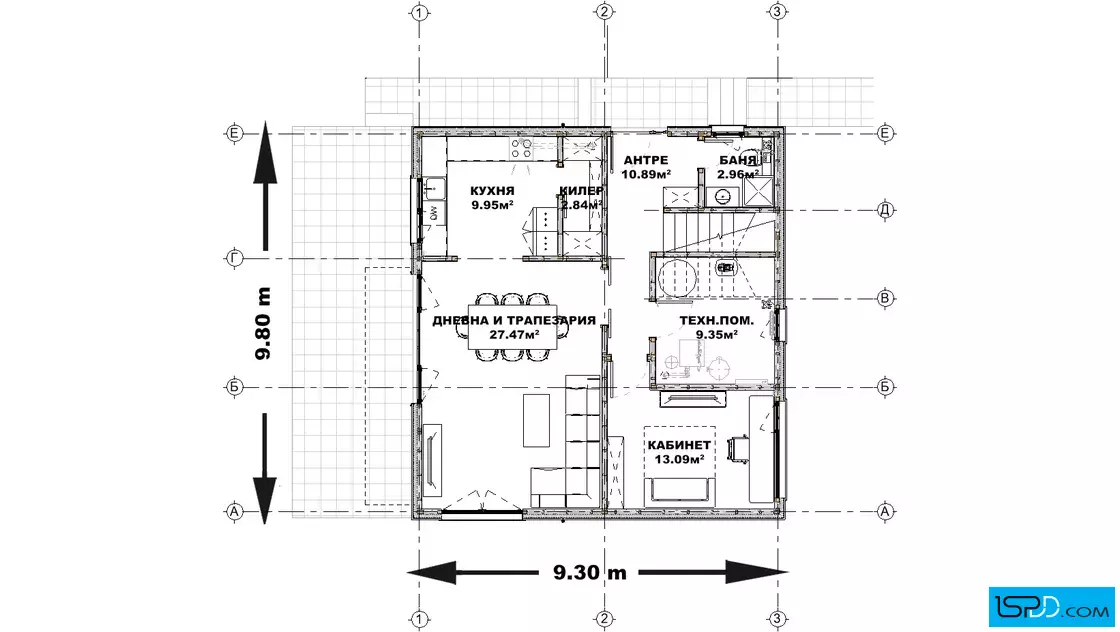 План на първи етаж План на първи етаж