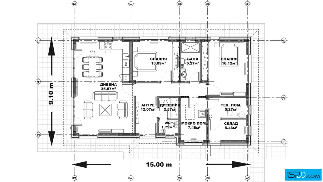 План на първи етаж