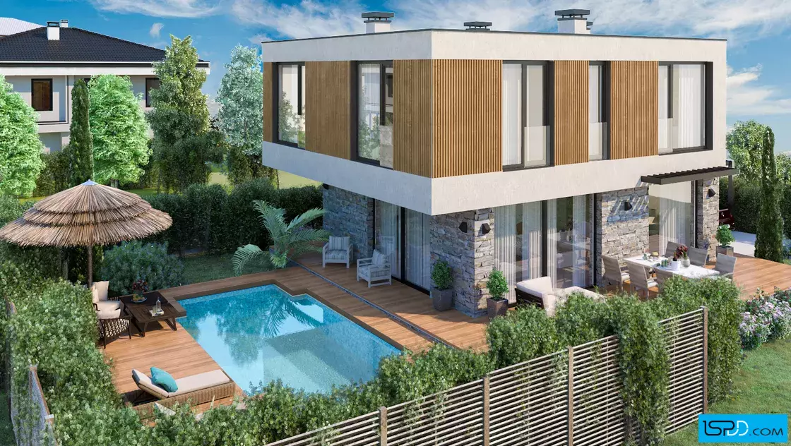 Проект на къща в с. Лозенец