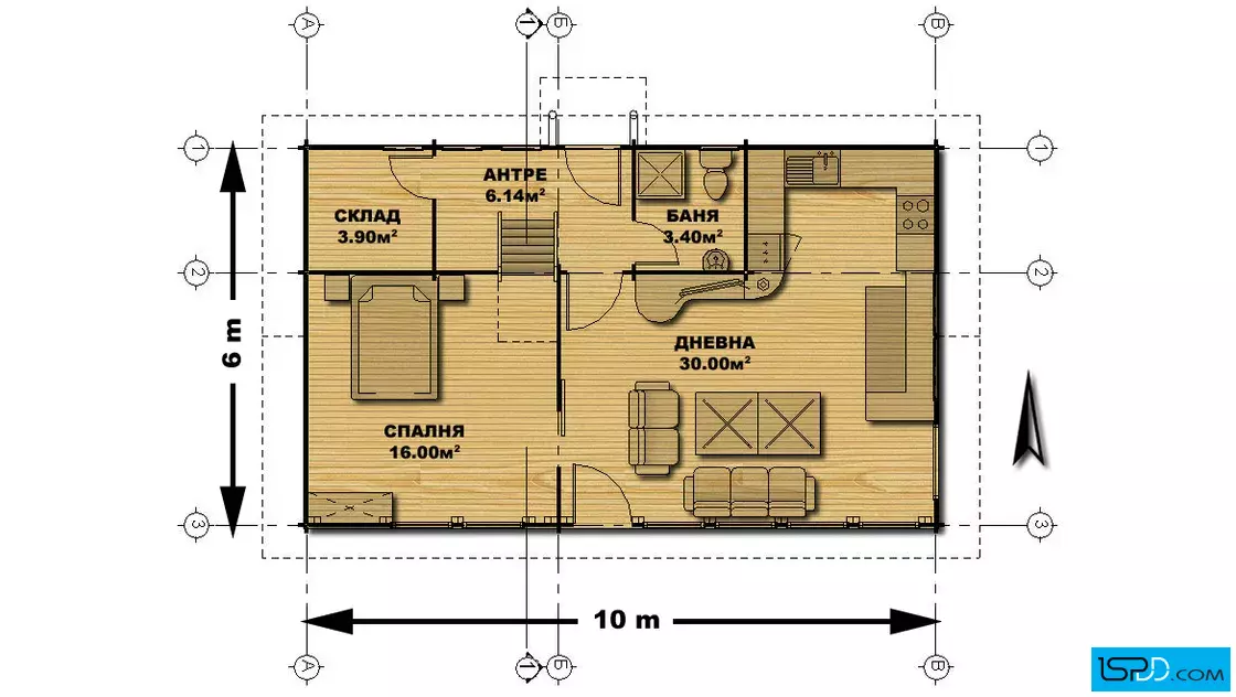 План на първи етаж