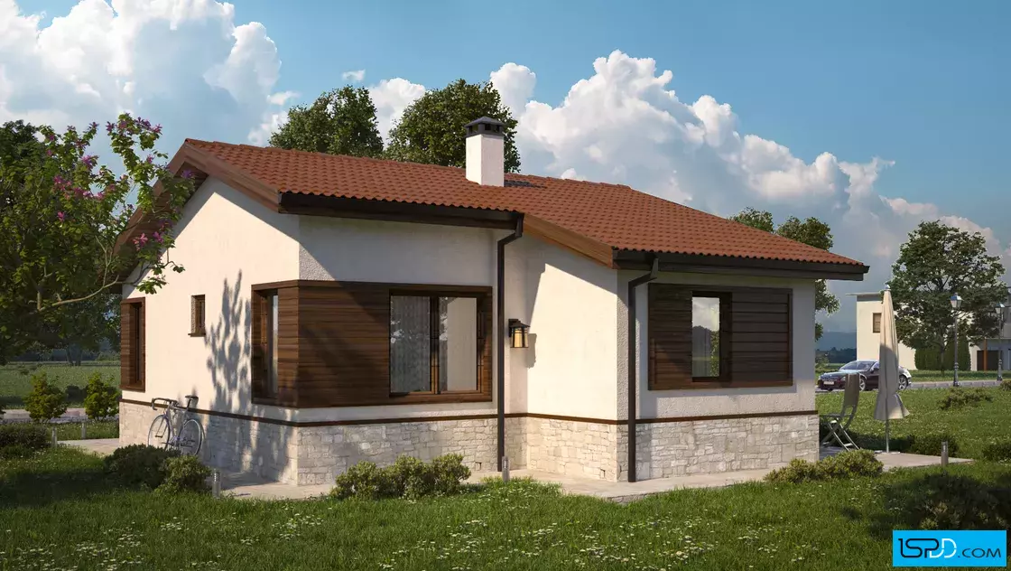 Проект на къща в с. Долна Малина