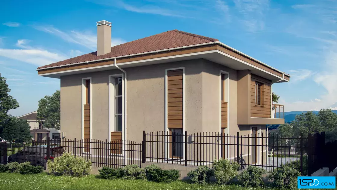 Проект на къща в общ. Бургас