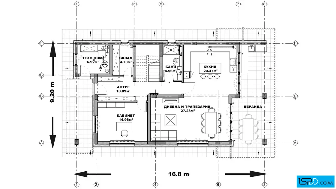 План на първи етаж