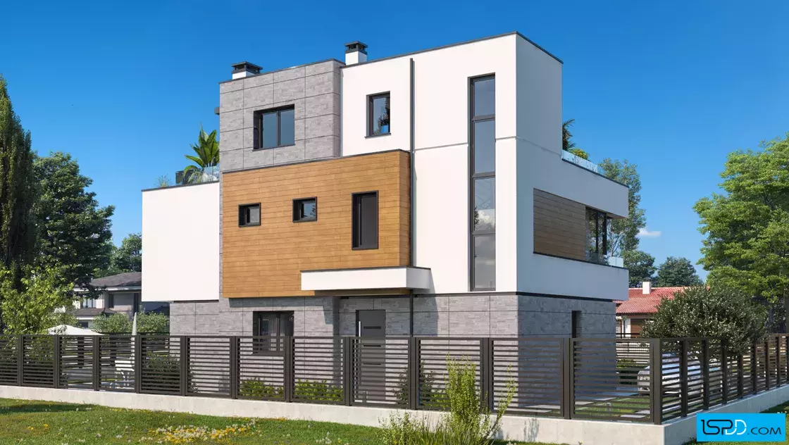 Проект на къща в с. Лозенец