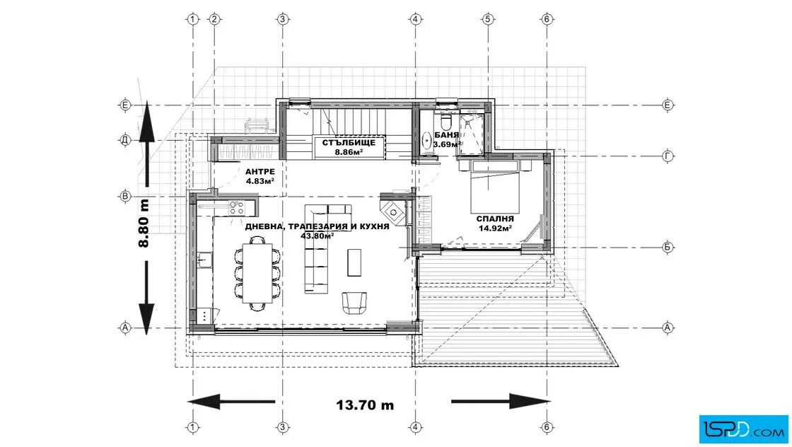 План на първи етаж План на първи етаж