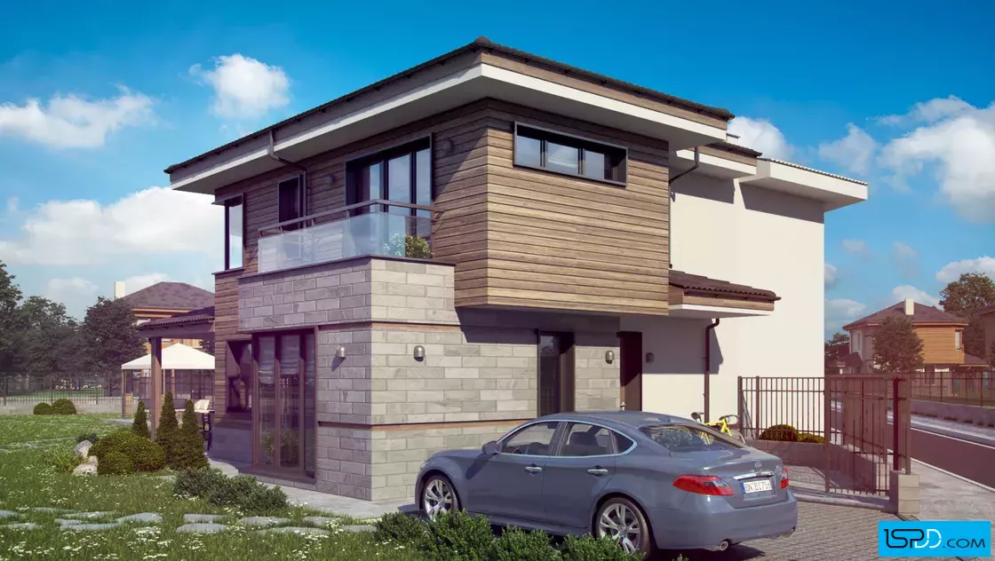 Проект на къща в с. Долни Богров