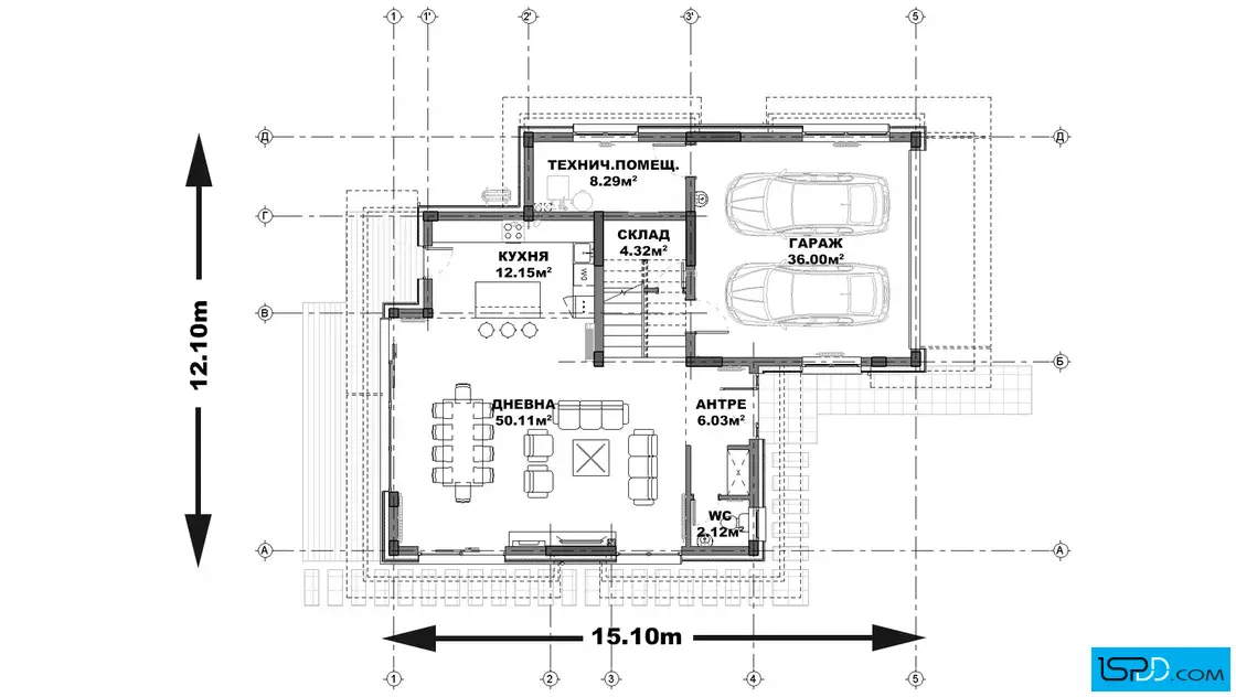 План на първи етаж