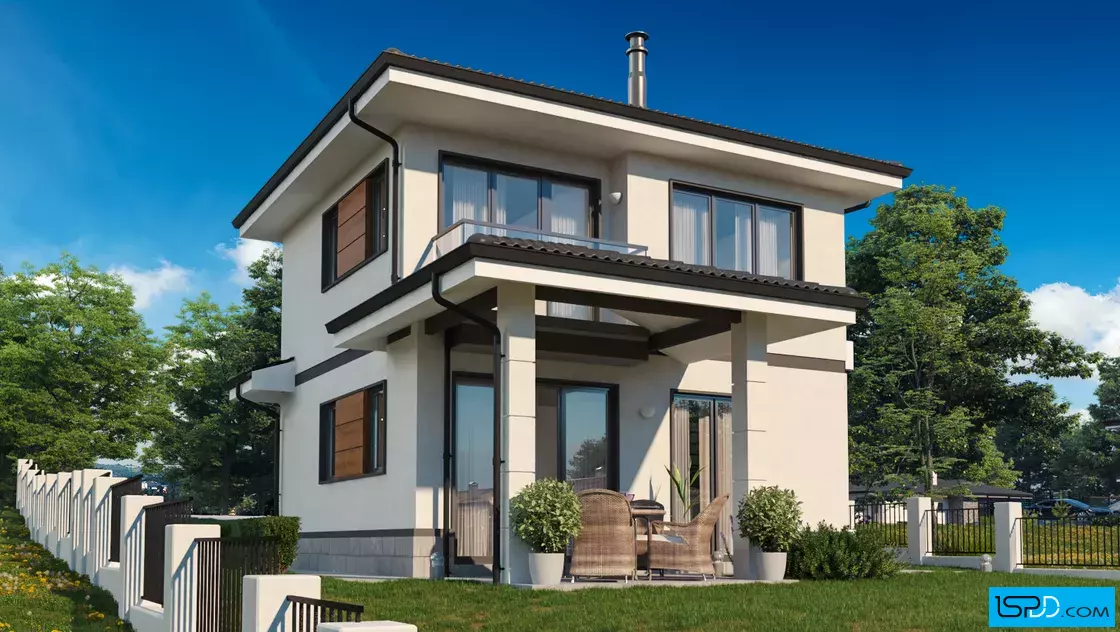 Проект на къща в с. Томпсън