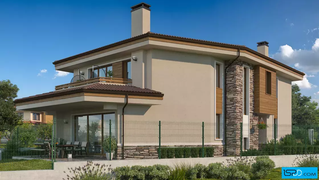 Проект на къща в кв. Иваняне, гр. Банкя