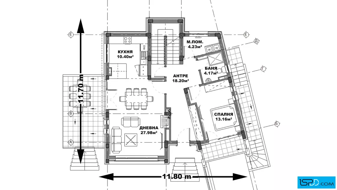 План на първи етаж
