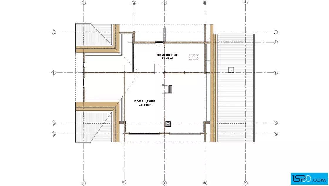 План на втори етаж План на втори етаж