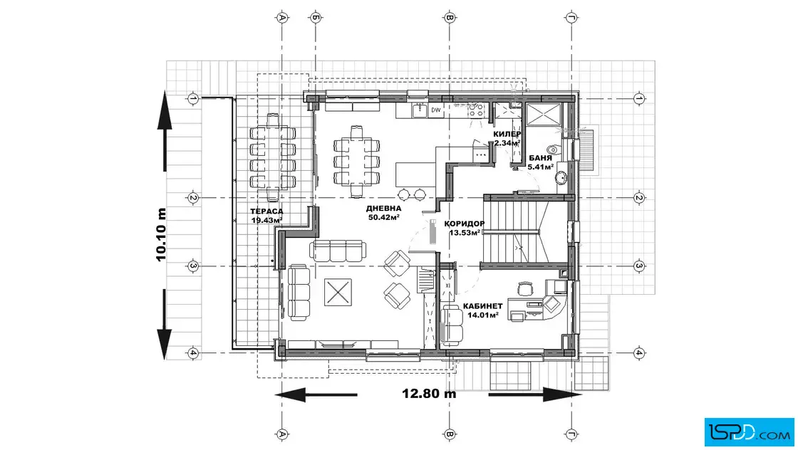 План на първи етаж
