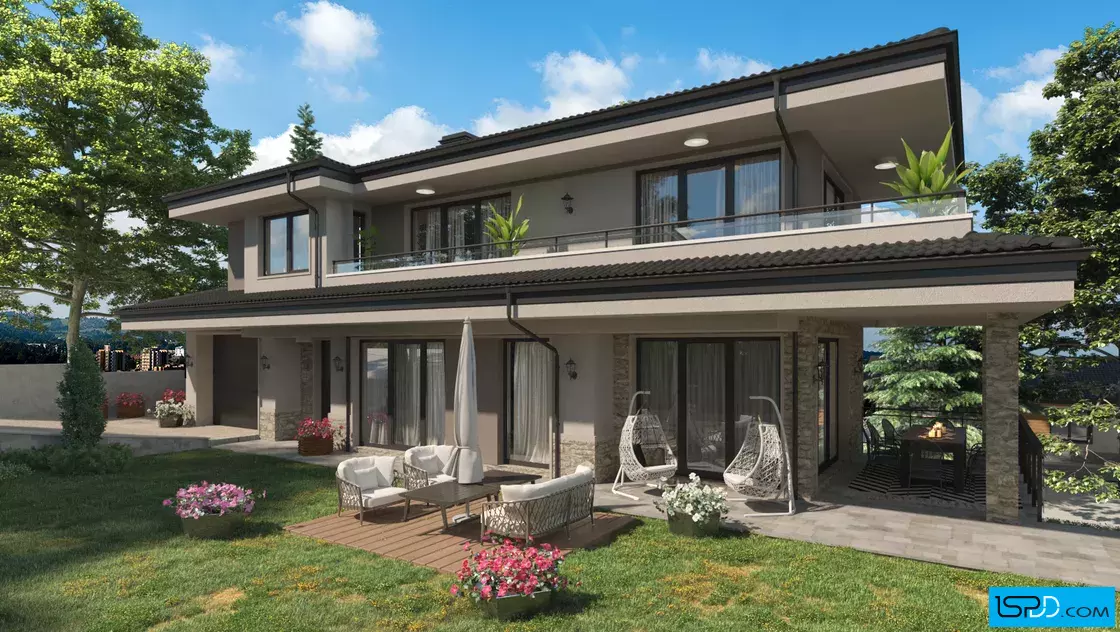 Проект на къща в гр. Правец