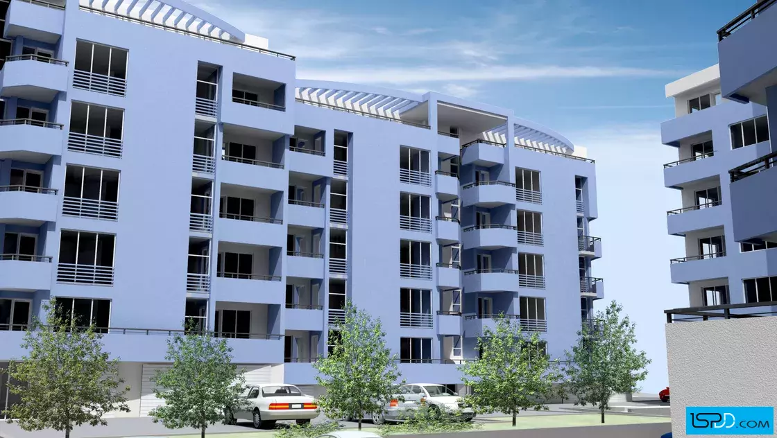 Жилищна група с търговски център