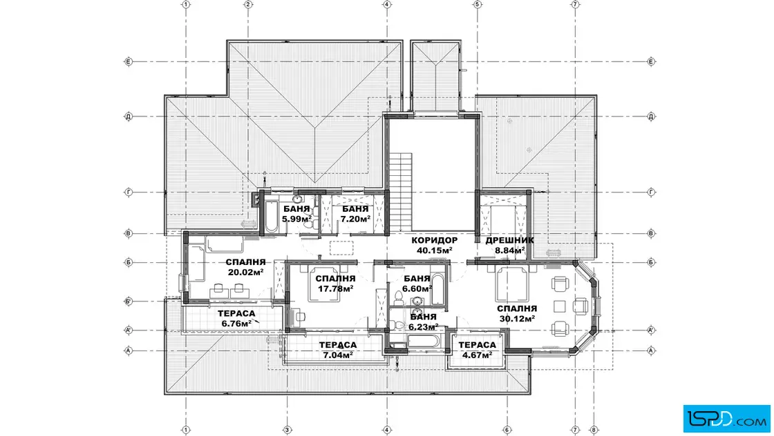 План на втори етаж