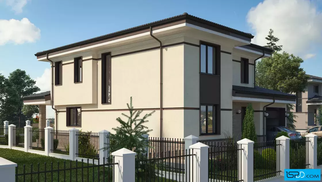 Проект на къща в гр. Харманли