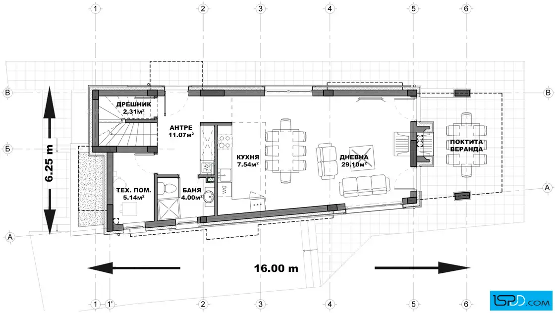План на първи етаж