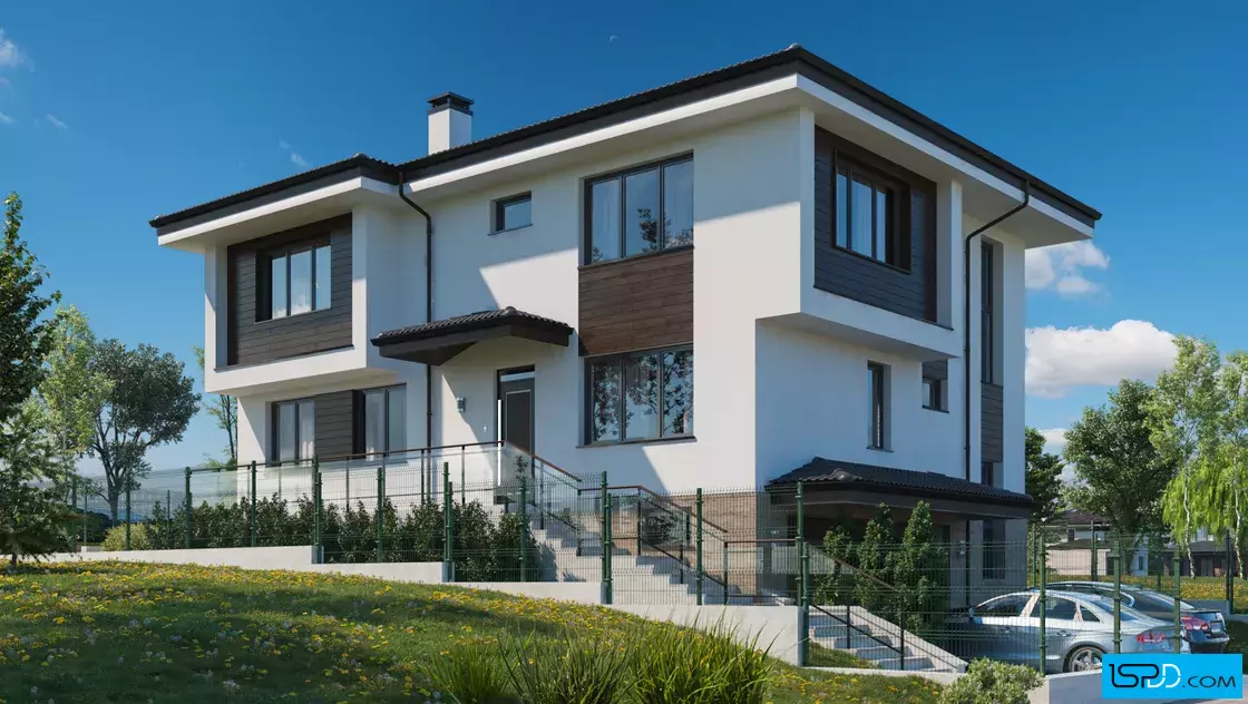 Проект на къща в гр. Карнобат