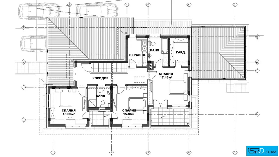 План на втори етаж