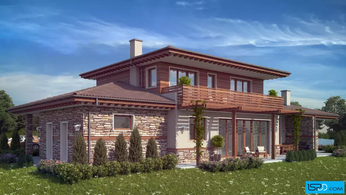 Проект на къща в с. Златевци