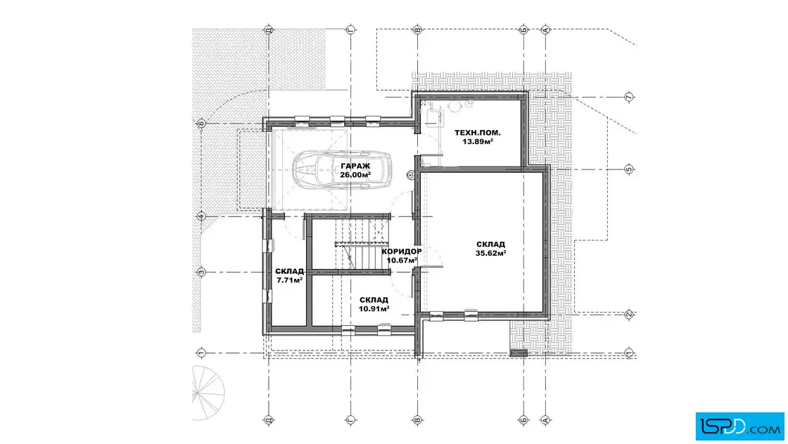 План на подземен етаж