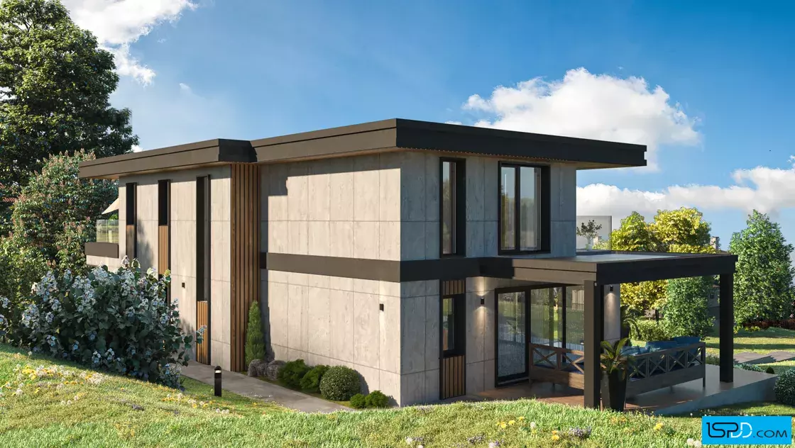 Проект на къща в с. Горна Малина