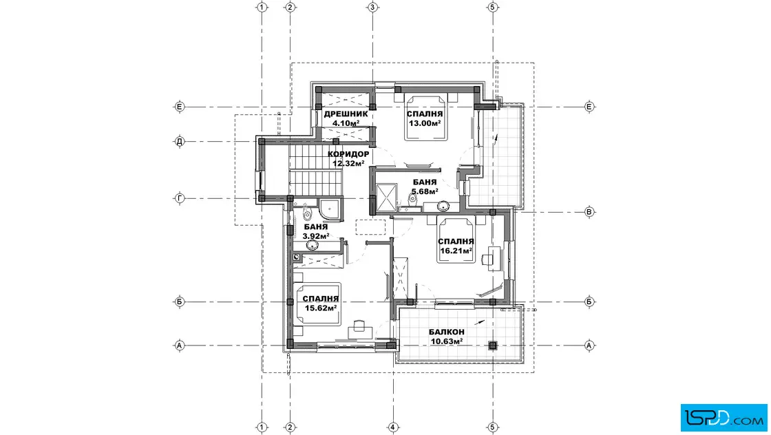 План на втори етаж